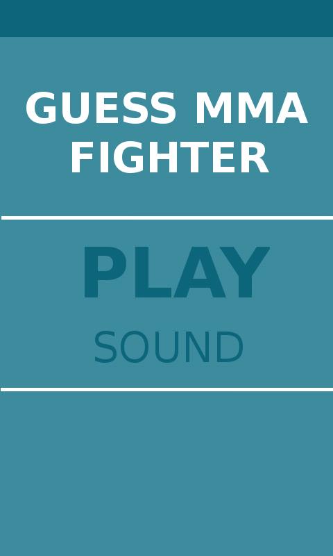 Guess MMA Fighter