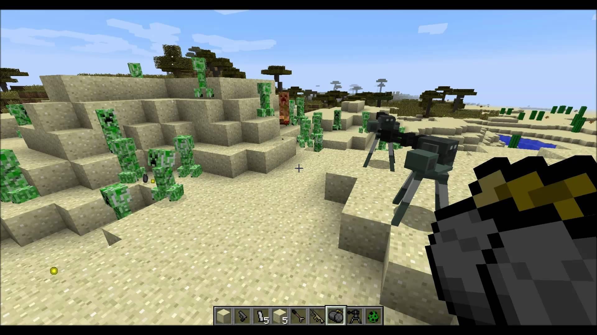 Gun Mod Minecraft PE 0.15.0