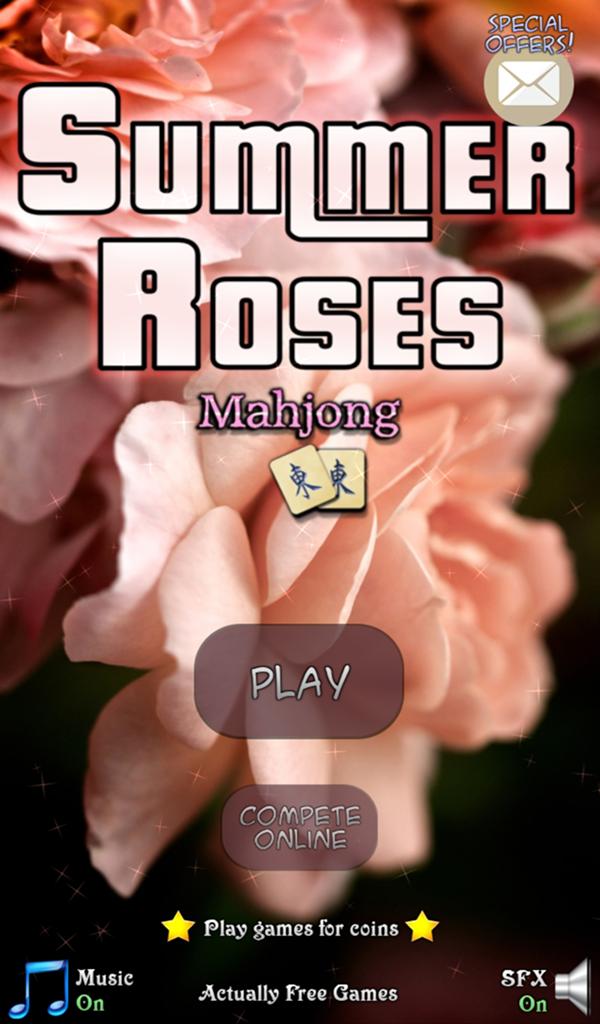 Hidden Mahjong: Summer Roses