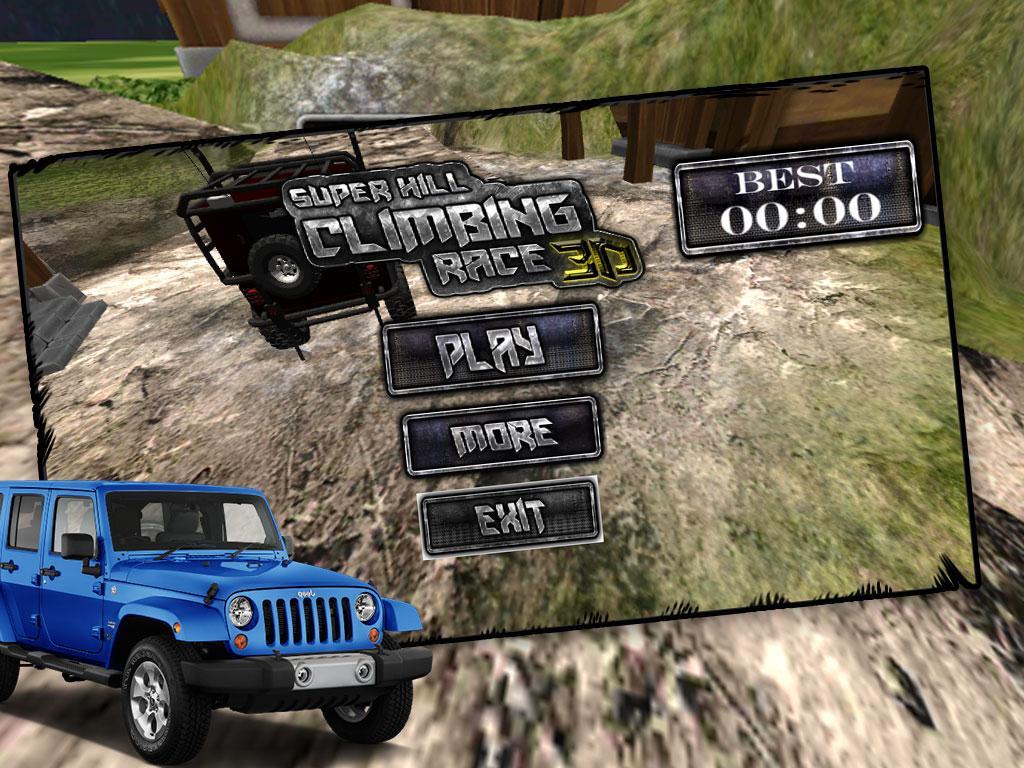 Super Hill Climbing Race 3D