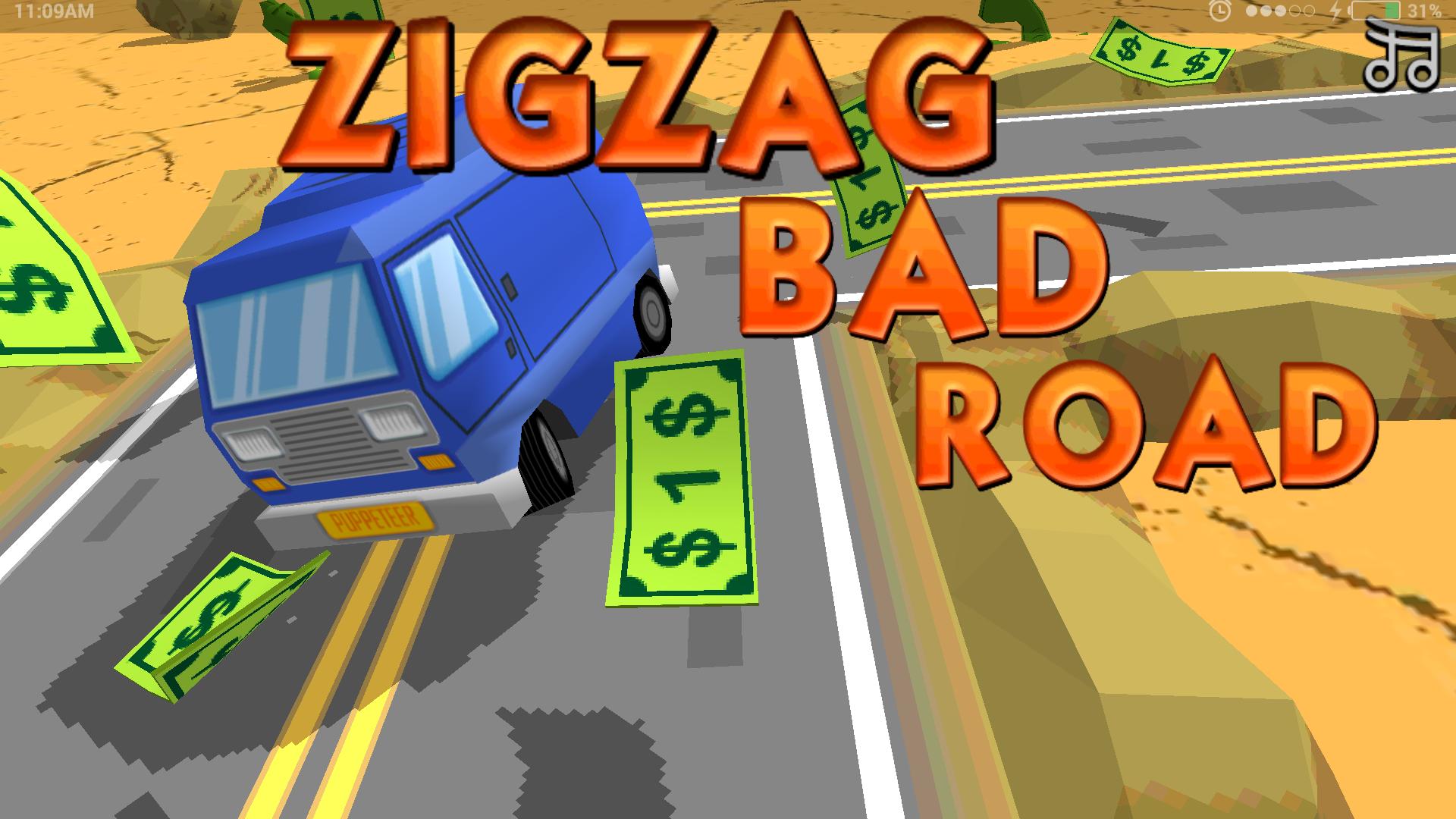 Zigzag Bad Roads