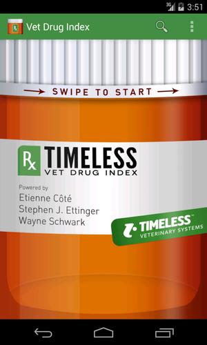 Timeless Vet Drug Index