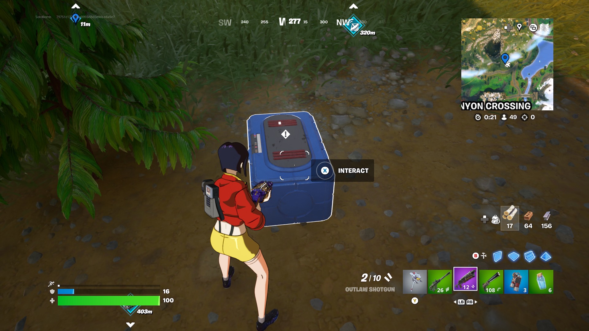 Como equipar a mochila do sensor e digitalizar assinaturas de energia misteriosa no Fortnite Capítulo 6