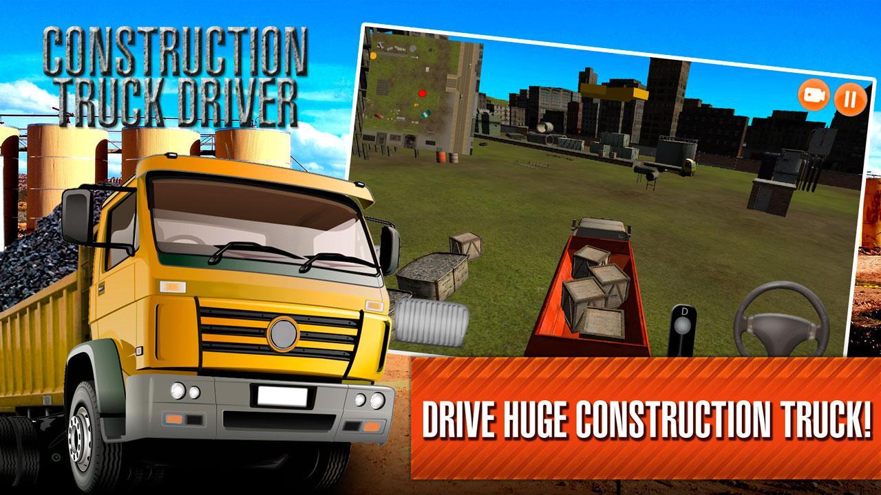 Construction Truck Driver 3D