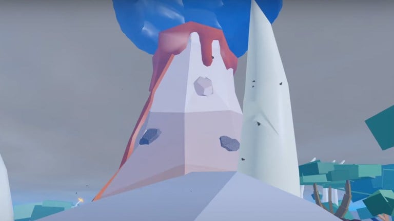 Como alcançar a ilha do vulcão em frutas blox