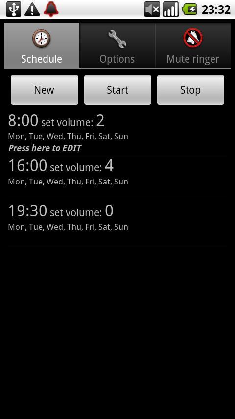 Ringer Volume
