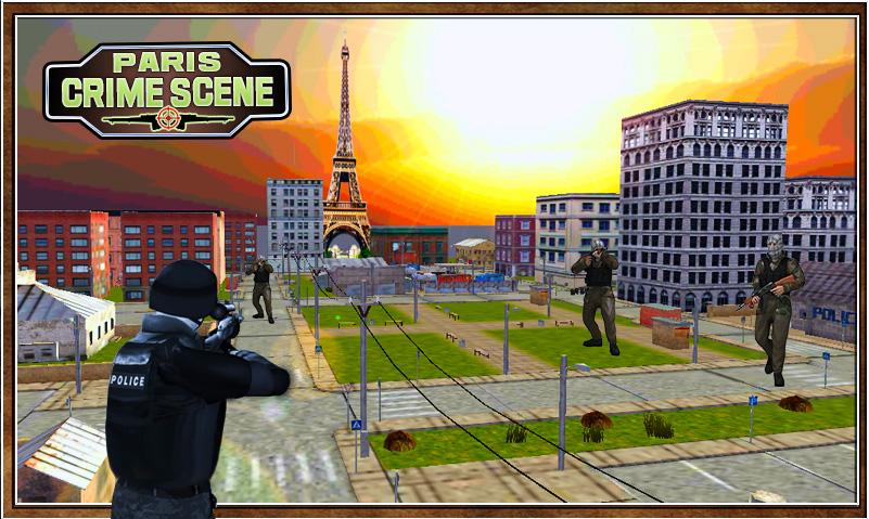 Paris Crime Scene