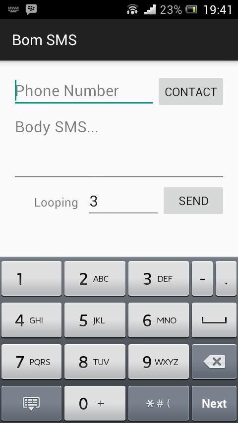 Bom SMS