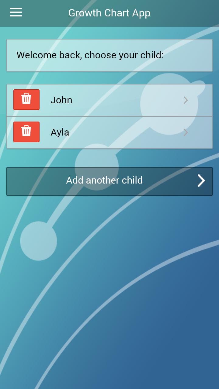 Growth Charts (free & ad-free)