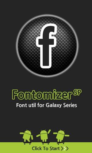 Fontomizer SP(Font for Galaxy)