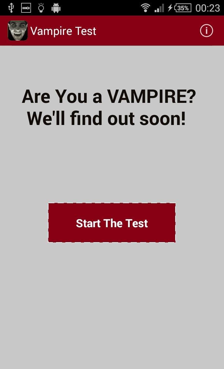 Vampire Test
