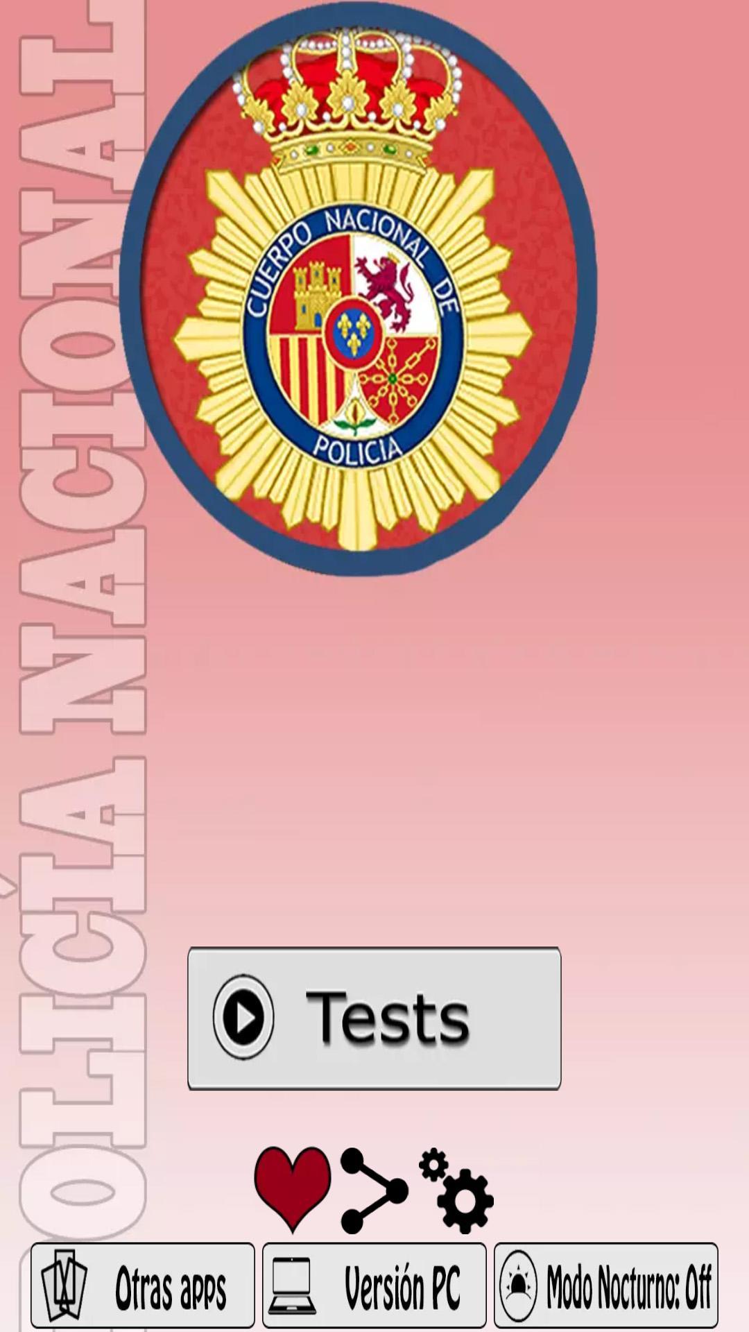 TestOpos Policia Nacional 2021