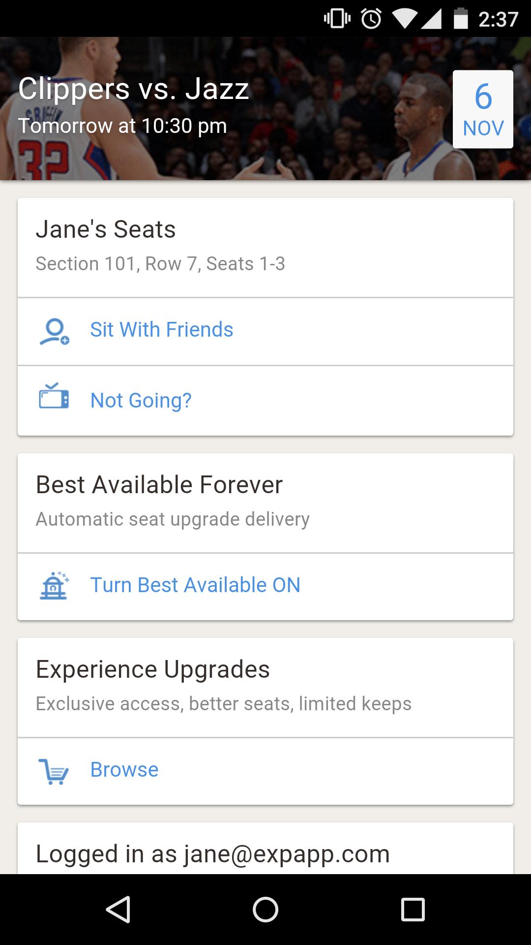 LA Clippers TicketUp