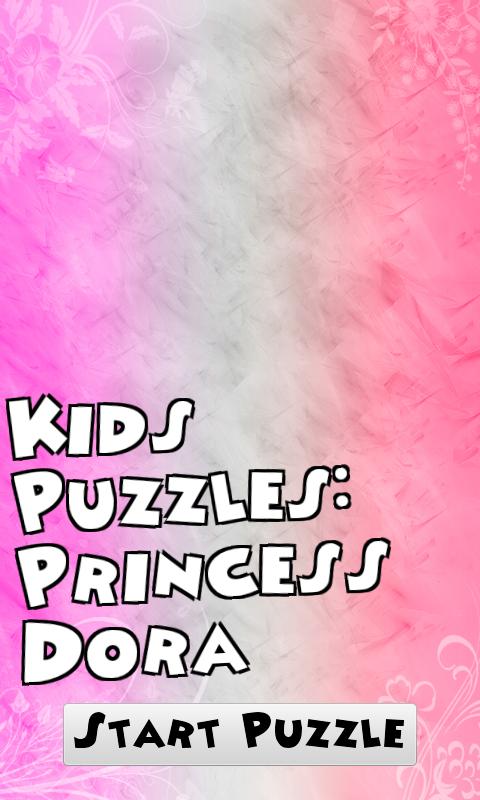 Kid Puzzles Princess Dora Doll