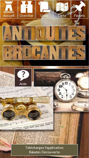 Antiquing and flea market