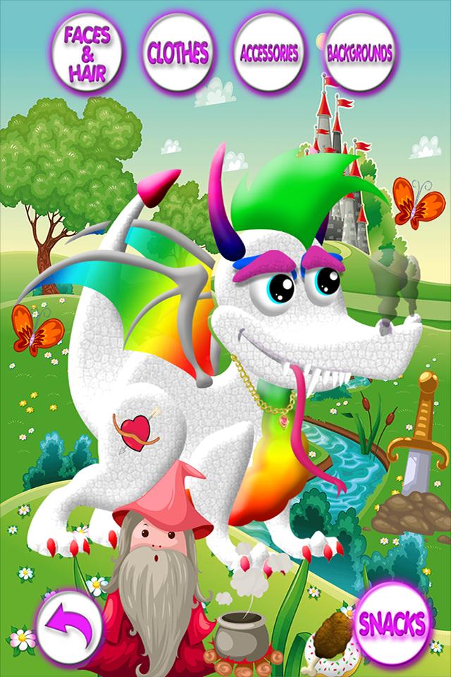 Dragon Dress Up Salon FREE - Make Magic Dragons