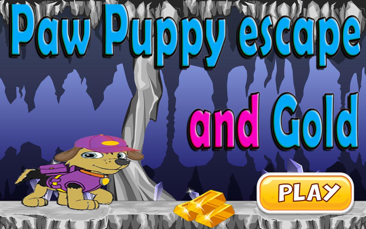 Paw Puppy Escape And Gold
