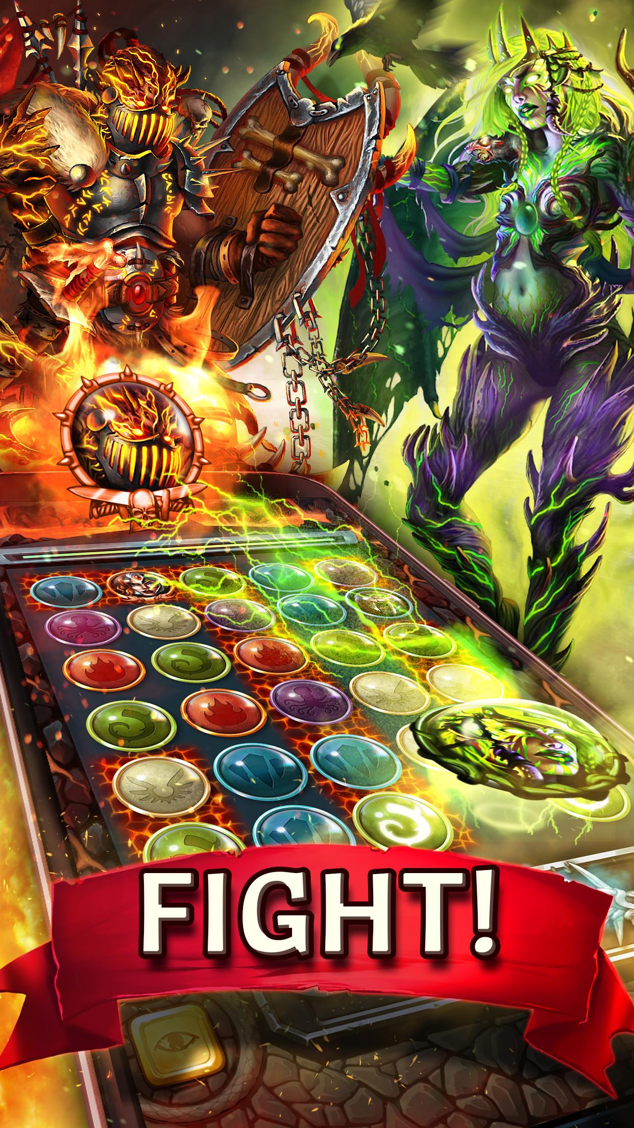 Magic Heroes: Lord of Souls. Epic Puzzle RPG Game