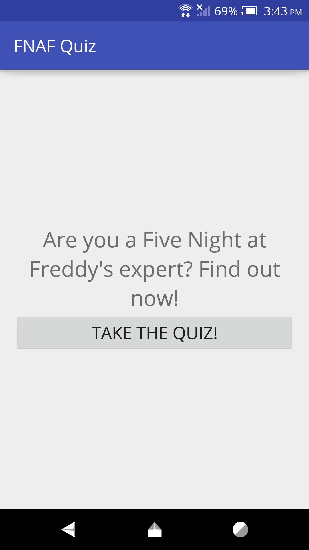 Trivia for FNAF