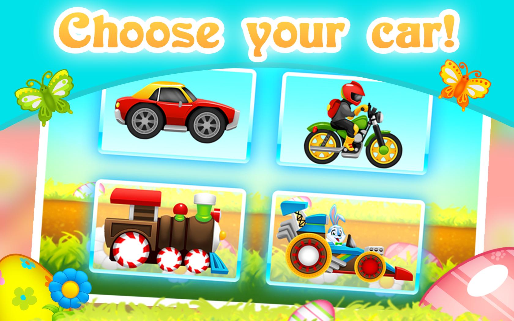 Happy Easter Bunny Racing