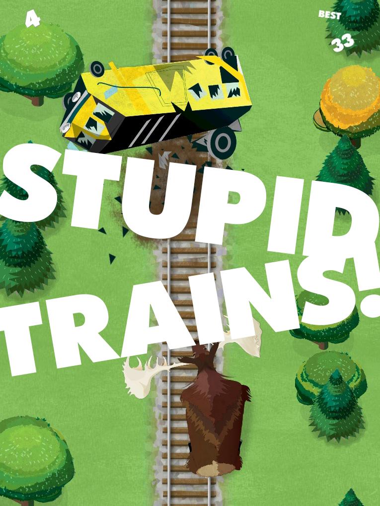 Moose vs. Trains