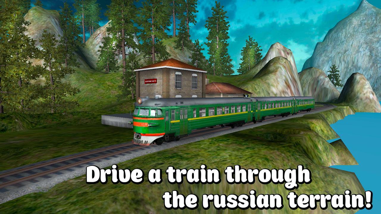 Russian Train Simulator 3D
