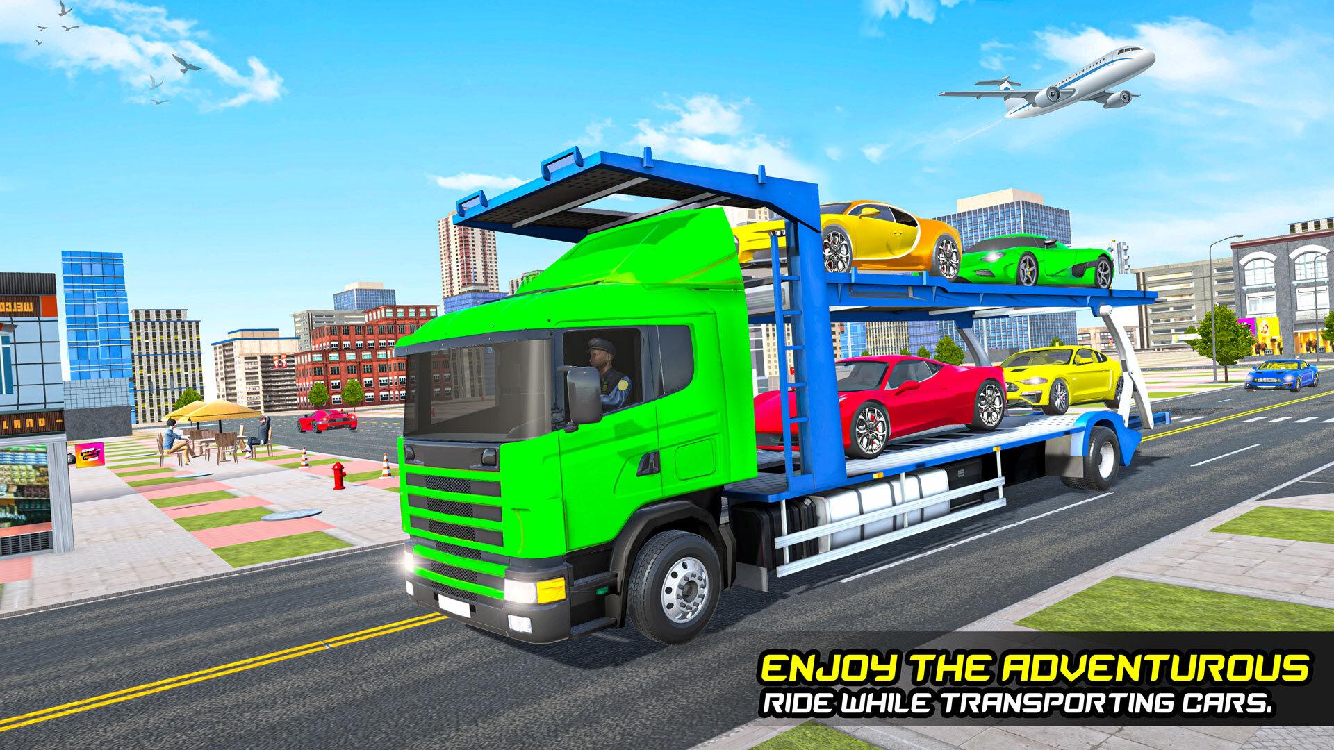 Crazy Truck Car Transport Game