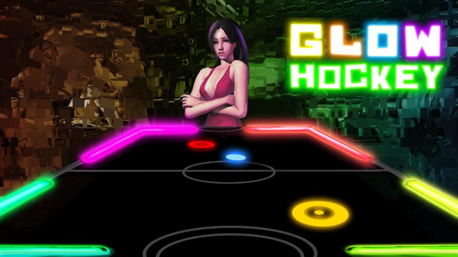Glow Air Hockey HD