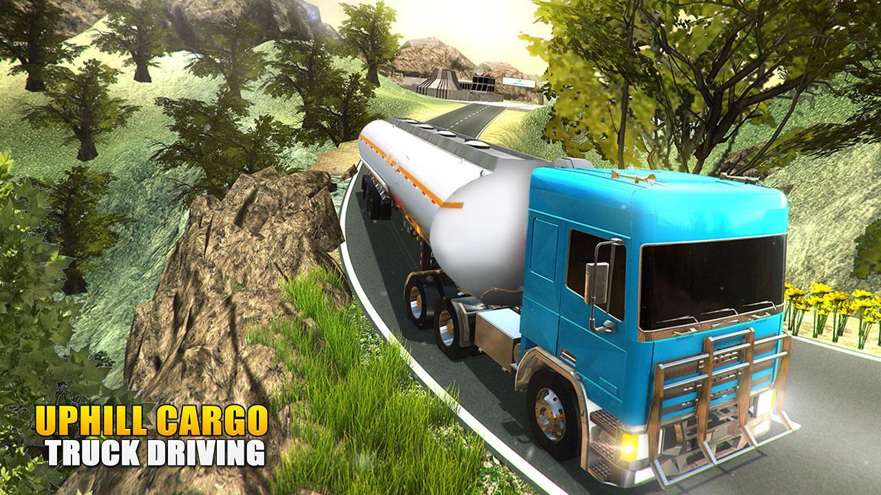 Uphill Cargo Truck Driving Sim